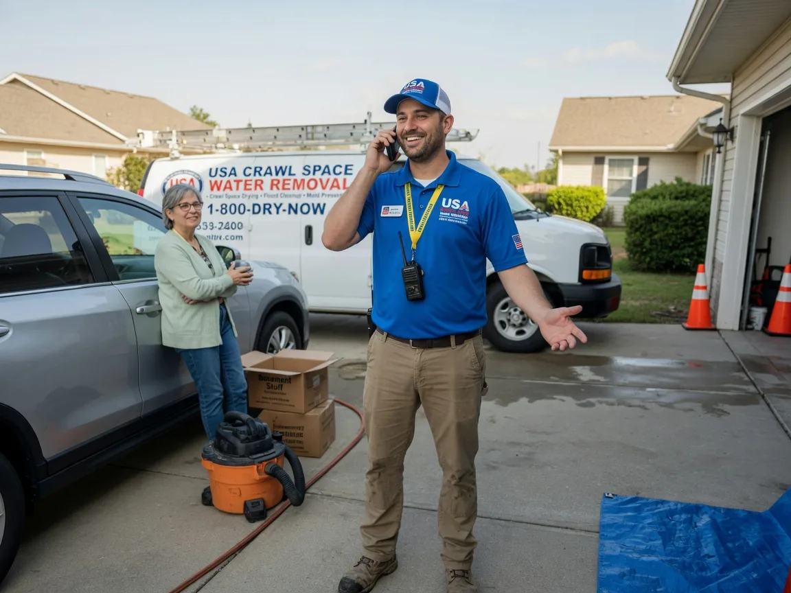 Crawl Space Water Removal Rockmart, GA FAQs